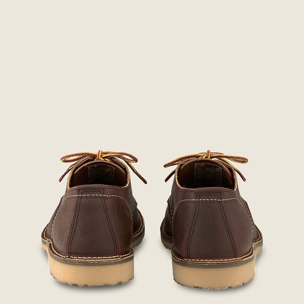 Red Wing Oxford Brown - Red Wing Mens Weekender – Rough & Tough Leather - GRESB-9382